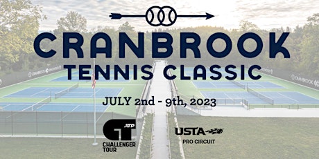 Cranbrook Tennis Classic - ATP Challenger