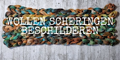 Wollen scheringen beschilderen op 4 verschillende 