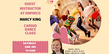 Cardio Dance virtual class with Marcy