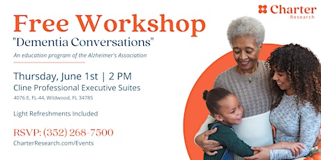FREE Workshop: "Dementia Conversations"