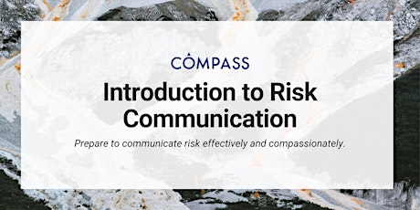 Introduction to Risk Communication