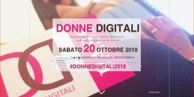 DONNE DIGITALI 2018 DONNE DIGITALI 2018