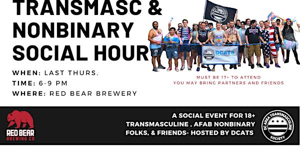Transmasculine & Nonbinary Social Hour (DC)