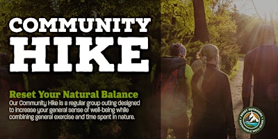 Imagem principal do evento Community Hike with Reset Outdoors 2024