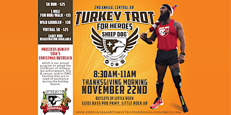 2018 Central AR Turkey Trot For Heroes primary image
