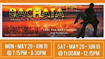 BACHATA for BEGINNERS primary image