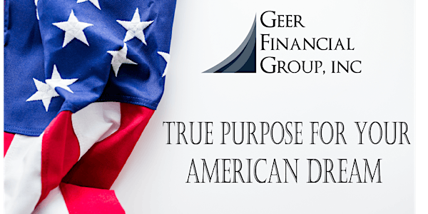 True Purpose for Your American Dream Workshop
