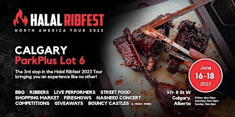 Imagem principal do evento Halal Ribfest Calgary