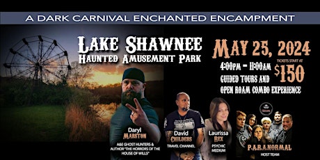 A Dark Carnival Enchanted Encampment at Lake Shawnee Haunted Amusement Park