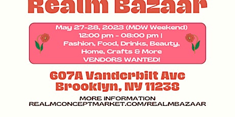 Realm Bazaar: Vendors Wanted!!