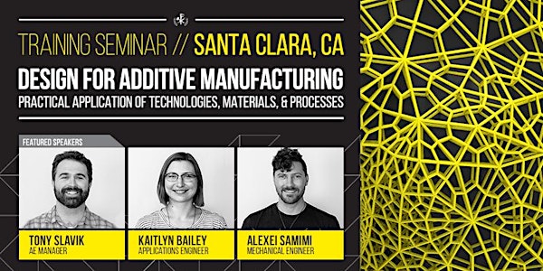 Design For Additive Manufacturing // Full-Day Training