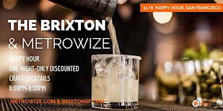 The Brixton X MetroWize Pop-Up Happy Hour primary image