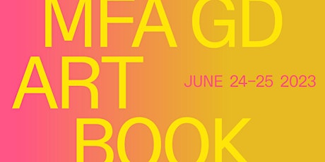 MFA Graphic Design Art Book Fair
