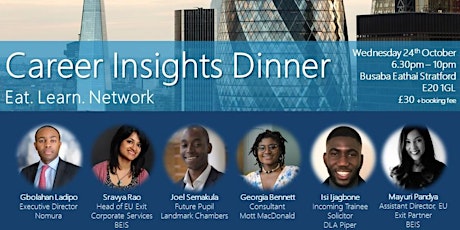 Career Insights Dinner 2018 primary image