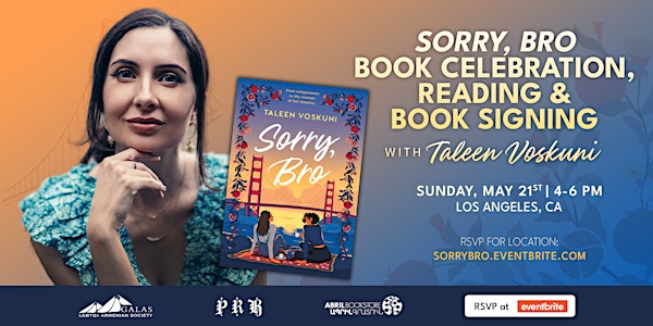 "Sorry, Bro" Book Celebration with Taleen Voskuni