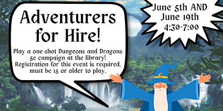 Adventurers for Hire!