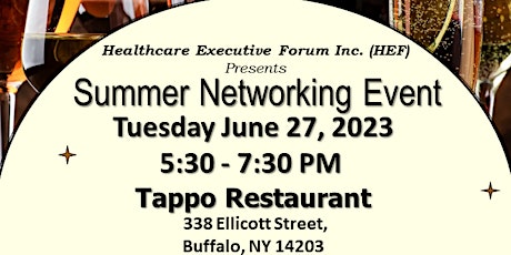 Summer Social Networking Event