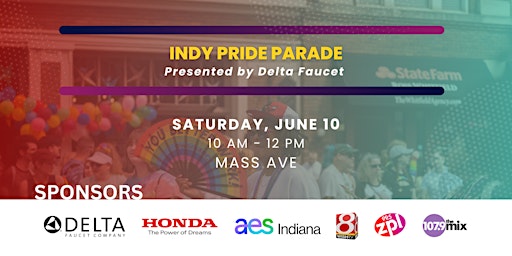 Indy Pride Parade Presented by Delta Faucet primary image
