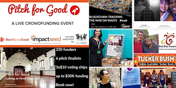 Pitch for Good Perth 2018