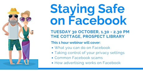 Staying Safe on Facebook Webinar primary image