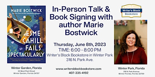 Image principale de In-Person Book Signing with Marie Bostwick