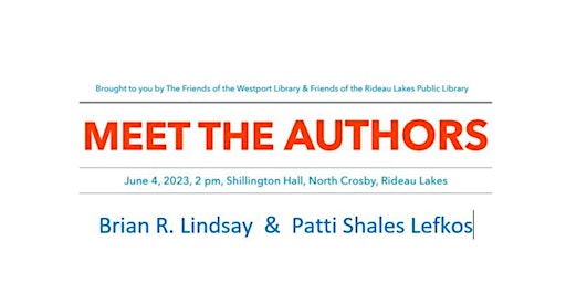 Meet The Authors - Brian R. Lindsay and Patti Shales Lefkos primary image