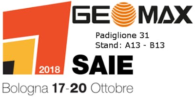 SAIE 2018 - By GeoMax SAIE 2018 - By GeoMax