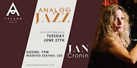 Analog Jazz with Jan Cronin