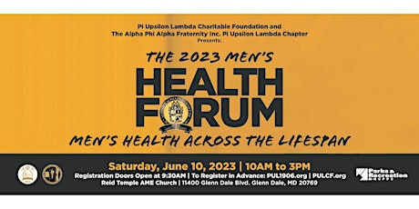 2023 Men’s Health Forum: Men’s Health Across the Lifespan