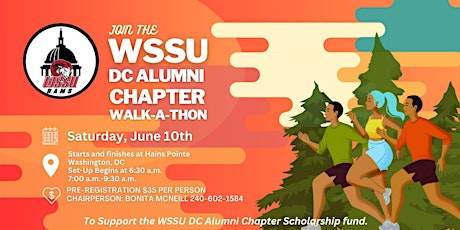 WSSU NAA DC Metro Chapter Walk-a-thon