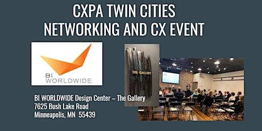 CXPA Twin Cities Networking and CX Event