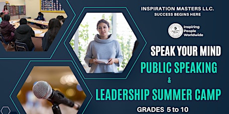 Public Speaking and Leadership Summer Camp in  Celina - Prosper