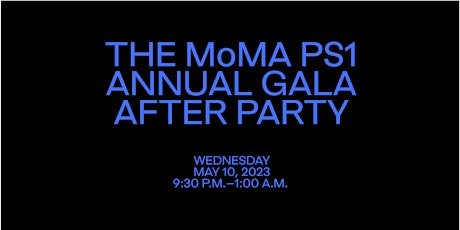 MoMA PS1 Annual Gala After Party primary image