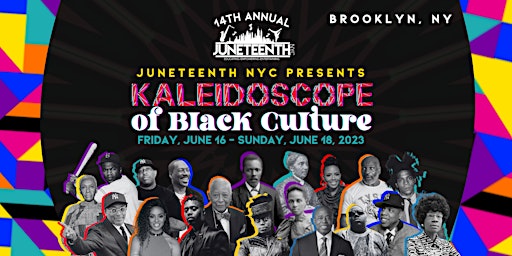 Imagen principal de 14th Annual Juneteenth NYC 3-Day Event | FREE Festival & Concert in BKLYN