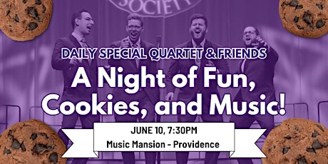 Daily Special Fundraising Show - A Night of Fun, Cookies, and Music!