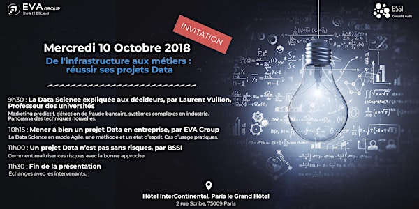 De l'infrastructure aux métiers : réussir ses projets Data