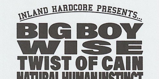 Big Boy, Wise, Twist of Cain, Natural Human Instinct, Done Deal primary image