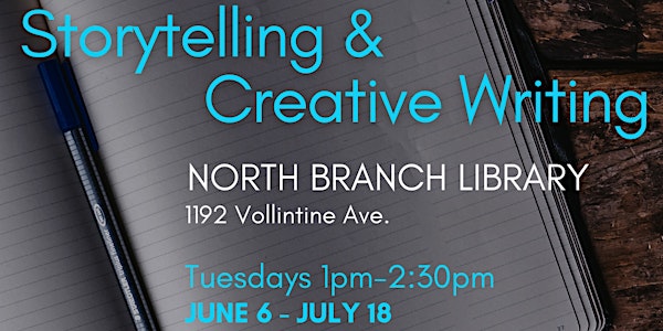 Creative Aging Studio Course: Creative Writing @ North Branch Library