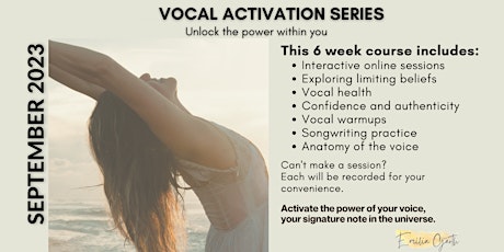 Vocal Activation Course