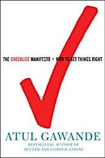 April Leadership Lunch and Learn - "The Checklist Manifesto" primary image
