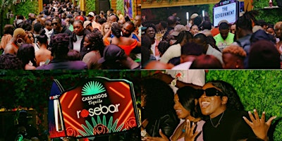 Imagen principal de Rosebar Sunday Day Party w/ Open Bar; Afrobeats, Hip Hop, Dancehall, Soca