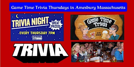 Game Time Trivia Thursdays at 7 at GameTime Lanes in Amesbury Mass