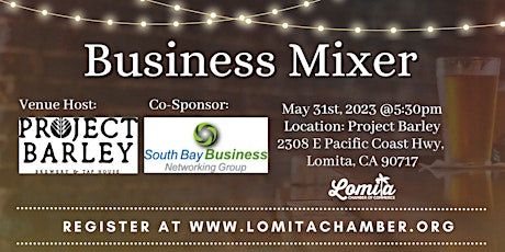 Lomita Chamber May 2023 Business Mixer