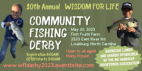 2023 Wisdom For Life Community Fishing Derby primary image