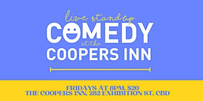 Imagen principal de Comedy At The Coopers Inn- Fridays