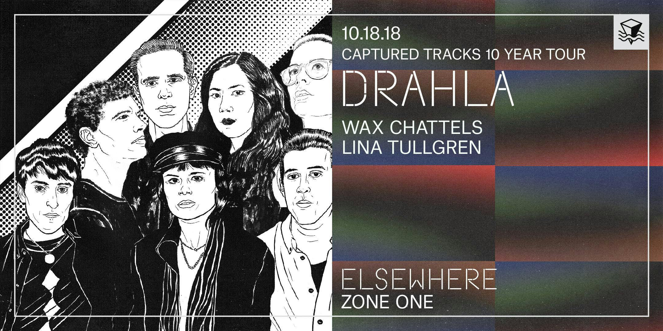 Captured Tracks 10 Year Tour: Drahla (US Debut!), Wax Chattels and Lina Tullgren