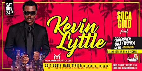 SOCA GOLD LA FEATURING KEVIN LYTTLE primary image