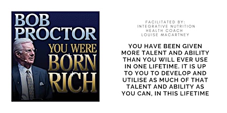 YOU WERE BORN RICH -  July1st & 2nd primary image