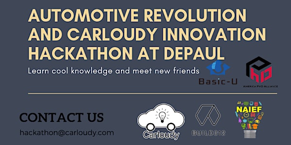 Automotive Revolution and Carloudy Innovation Hackathon at Depaul