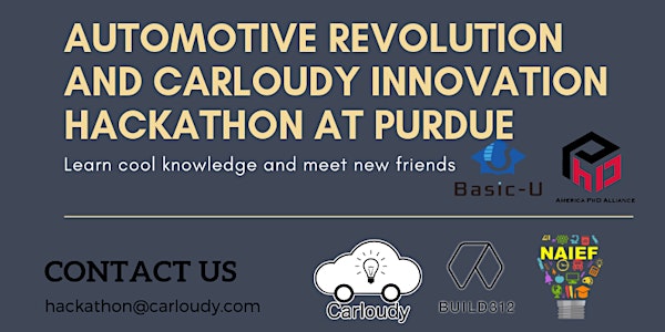 Automotive Revolution and Carloudy Innovation Hackathon at Purdue